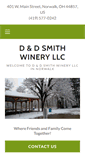 Mobile Screenshot of ddsmithwinery.com